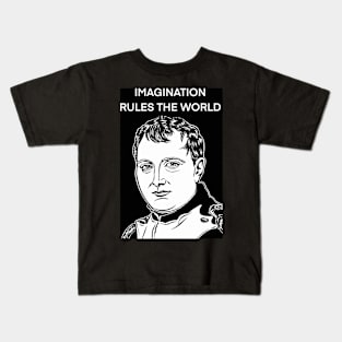 NAPOLEON quote .2 - ink portrait Kids T-Shirt